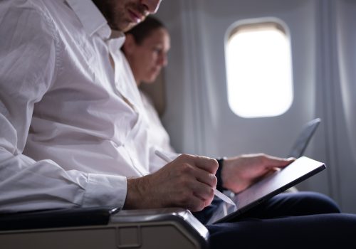 Modern Business Travel Concept