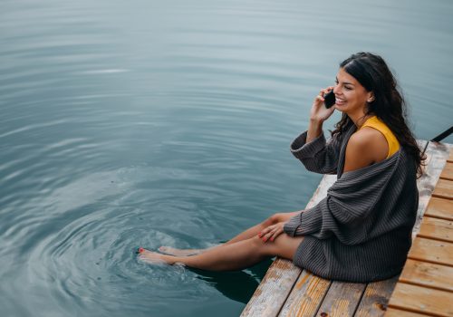 Texting someone special